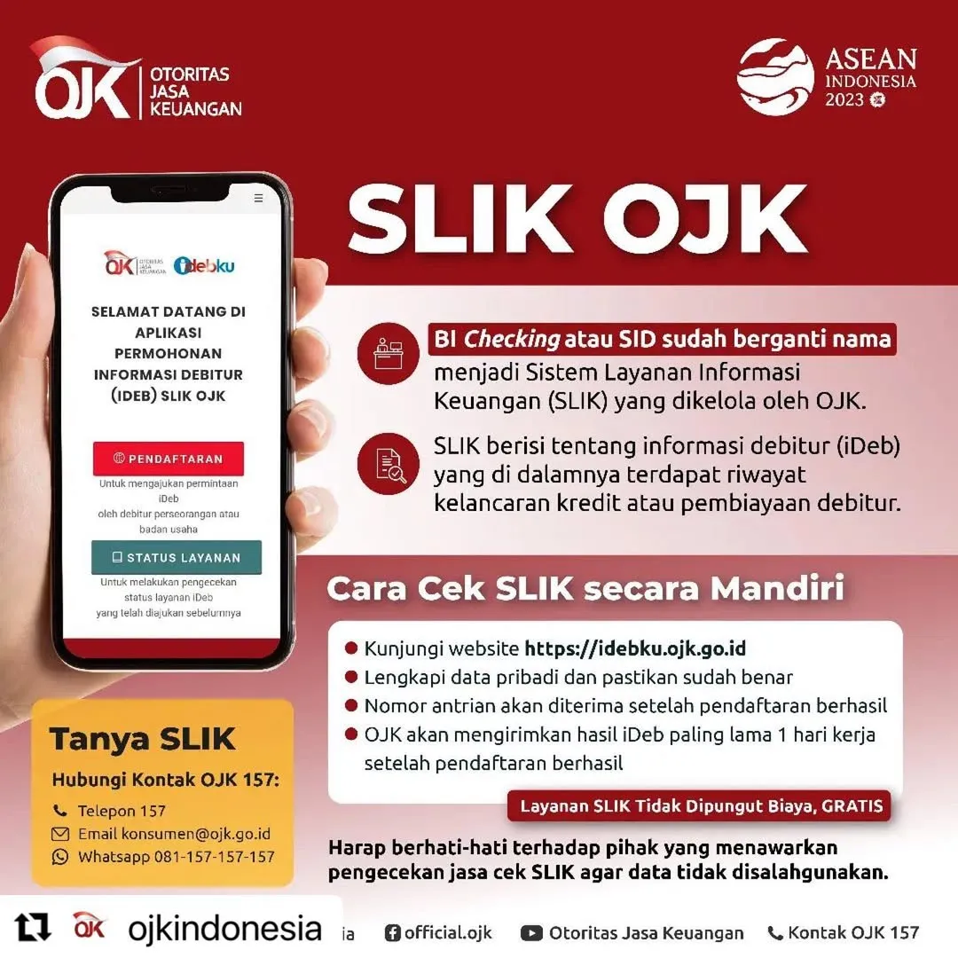 Cara Mengecek SLIK OJK