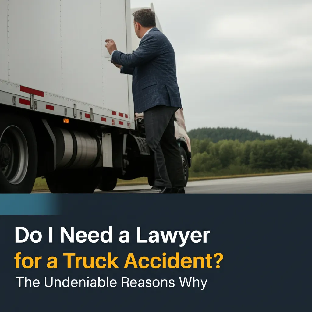 Do I Need a Lawyer for a Truck Accident? The Undeniable Reasons Why