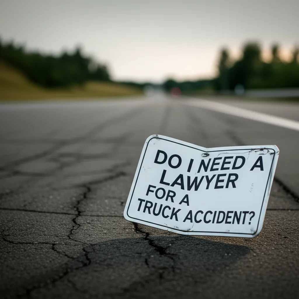 Do I Need a Lawyer for a Truck Accident?