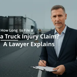 How Long to File a Truck Injury Claim? A Lawyer Explains