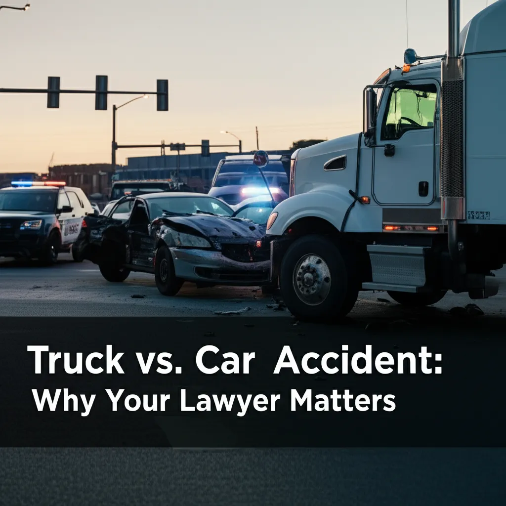 Truck vs. Car Accident: Why Your Lawyer Matters