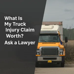 What Is My Truck Injury Claim Worth? Ask a Lawyer