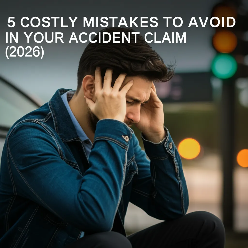 5 Costly Mistakes to Avoid in Your Accident Claim (2026)