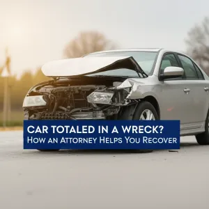 Car Totaled in a Wreck? How an Attorney Helps You Recover
