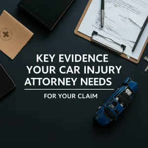 Key Evidence Your Car Injury Attorney Needs for Your Claim