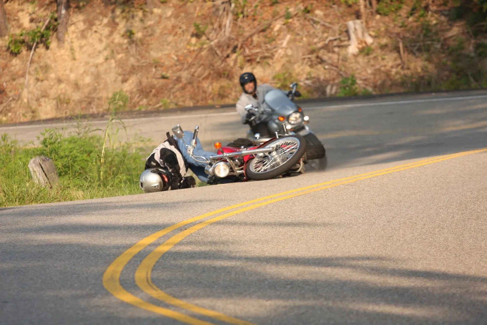 Lane Splitting Accident