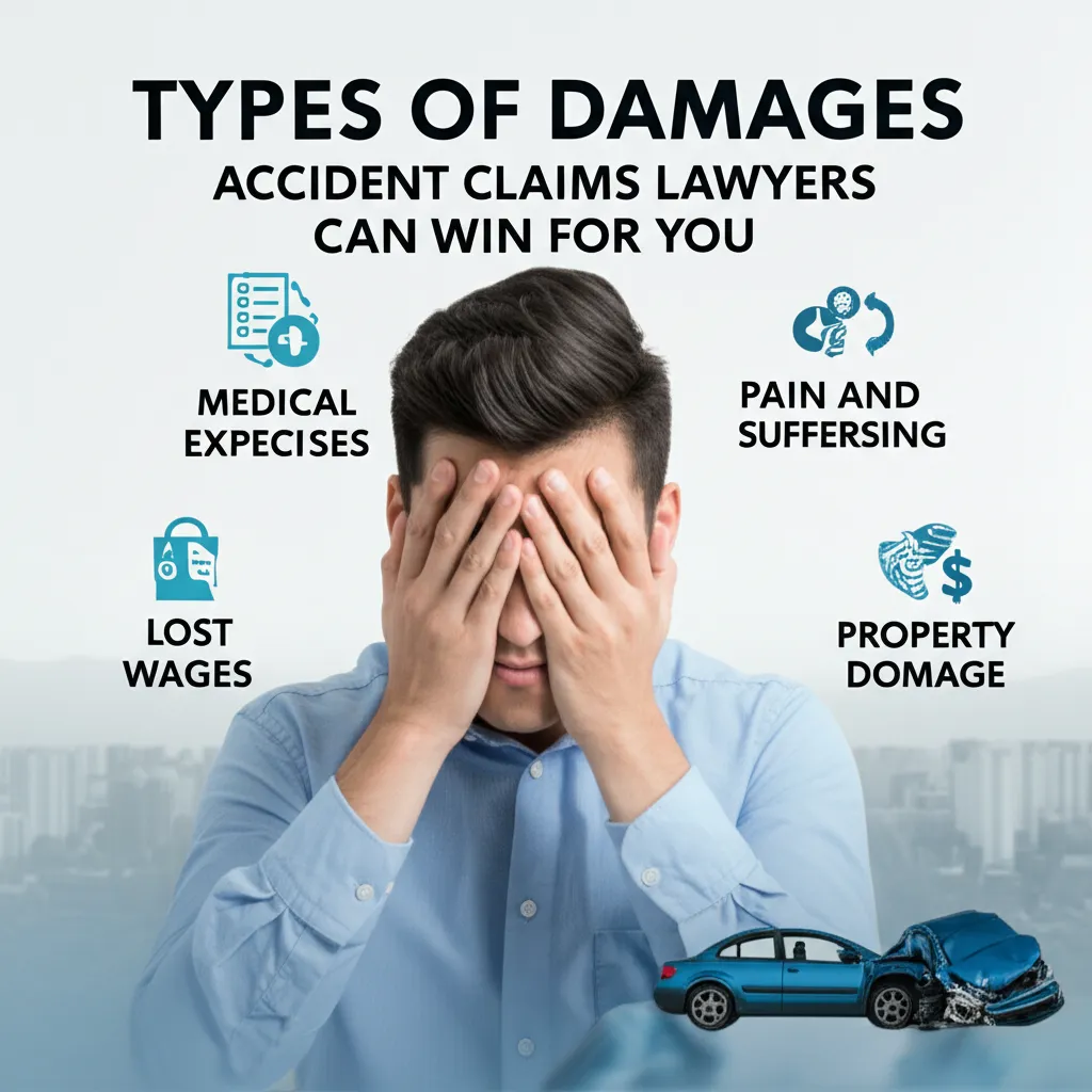 Types of Damages Accident Claims Lawyers Can Win For You