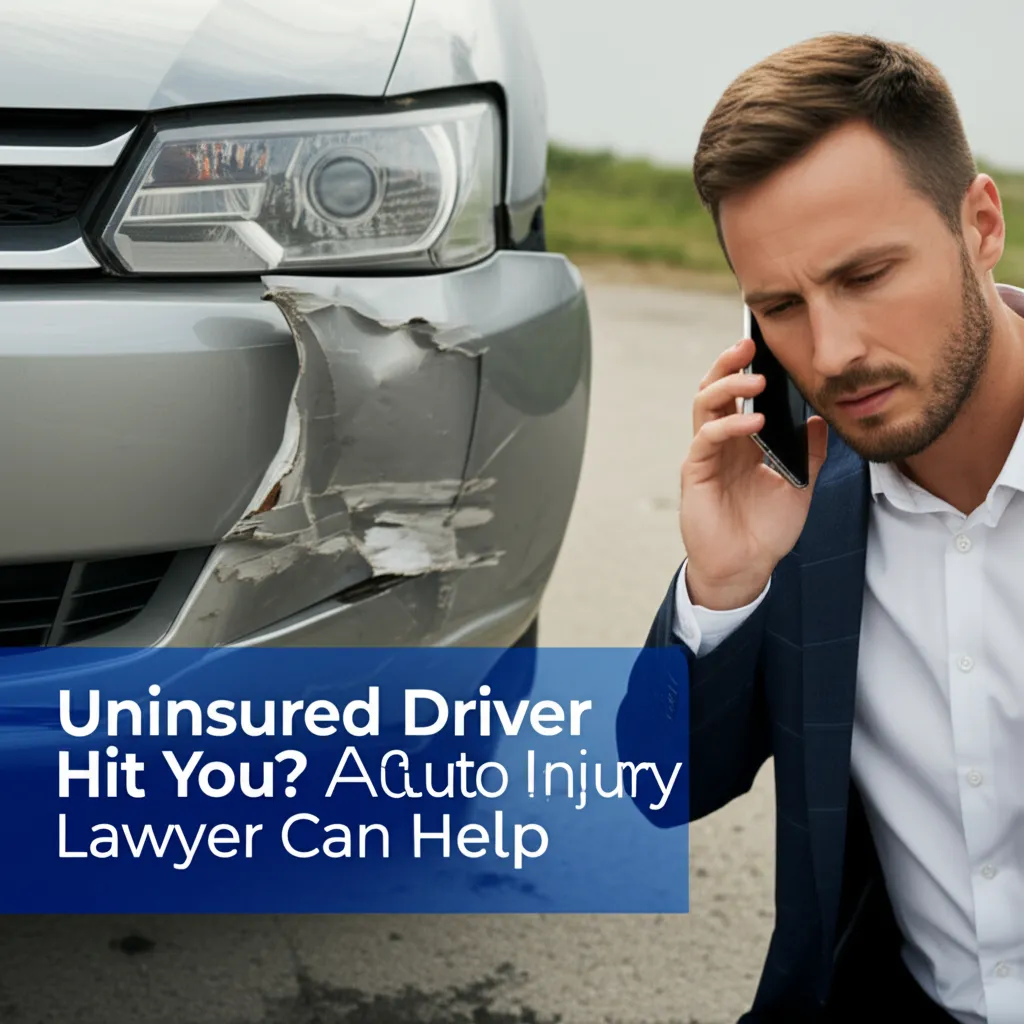 Uninsured Driver Hit You? An Auto Injury Lawyer Can Help