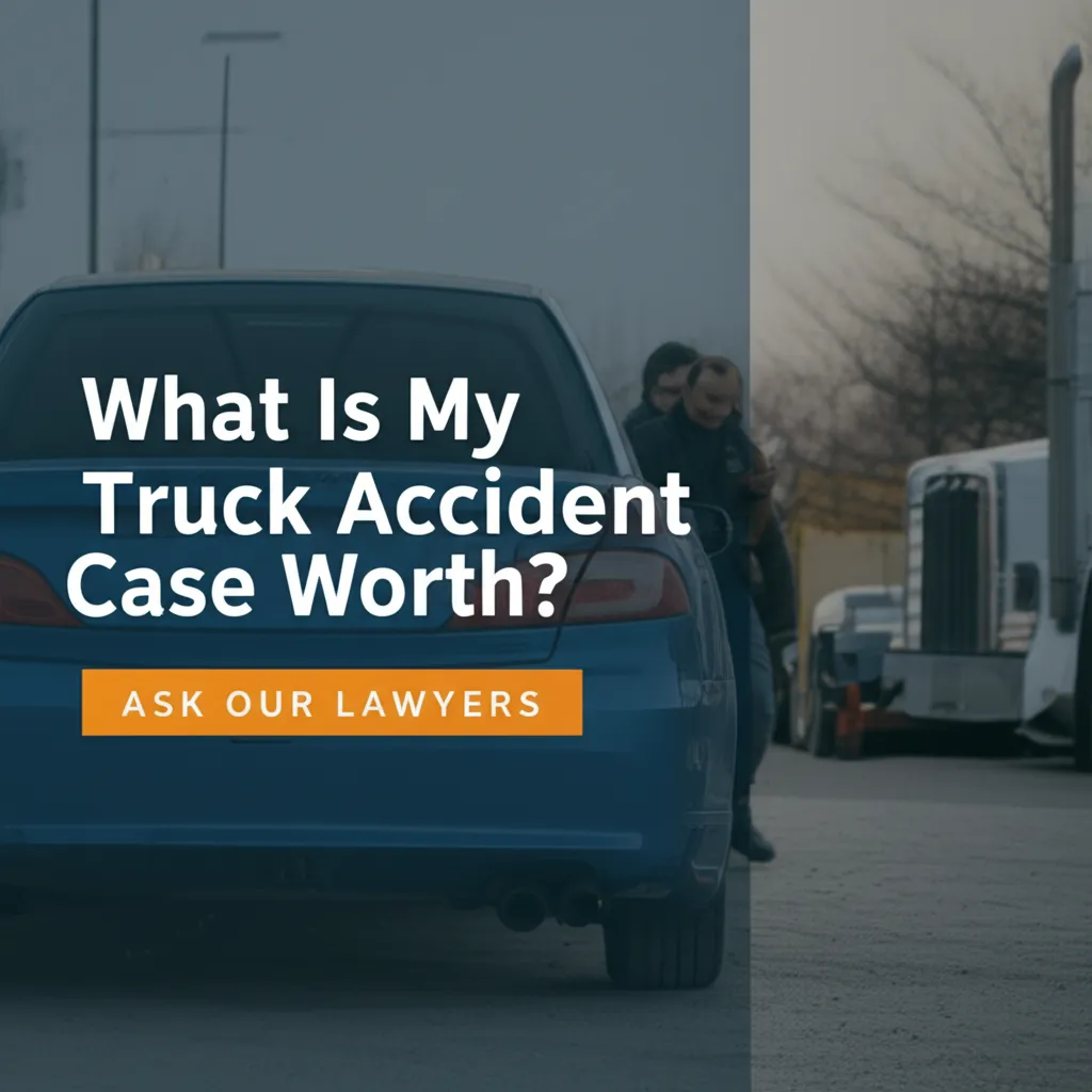 What Is My Truck Accident Case Worth? Ask Our Lawyers