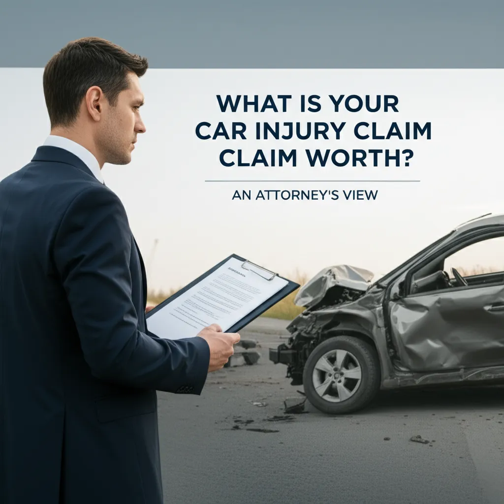 What Is Your Car Injury Claim Worth? An Attorney's View
