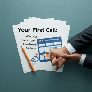 Your First Call: What a Car Crash Law Firm Needs to Know