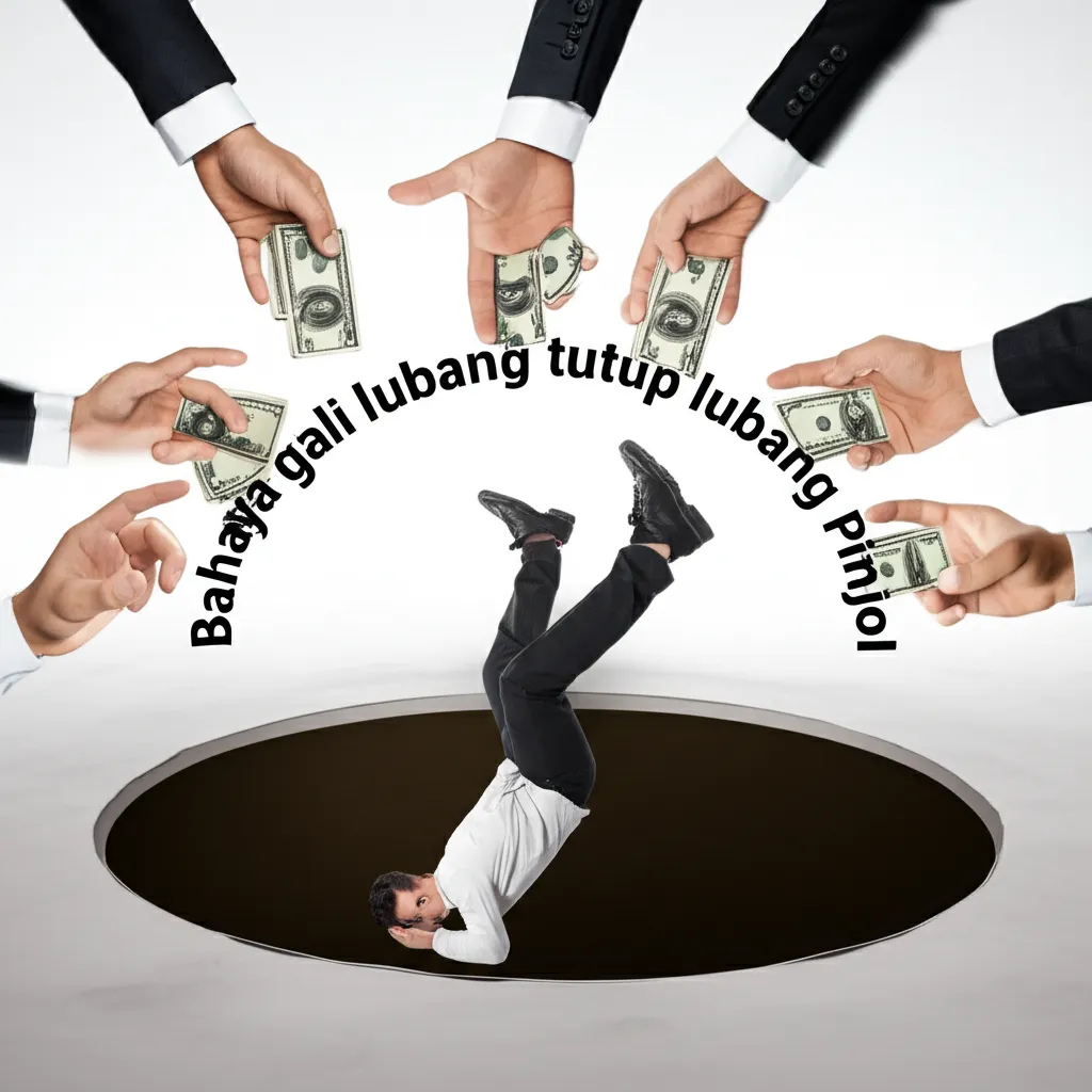 bahaya gali lubang tutup lubang pinjol