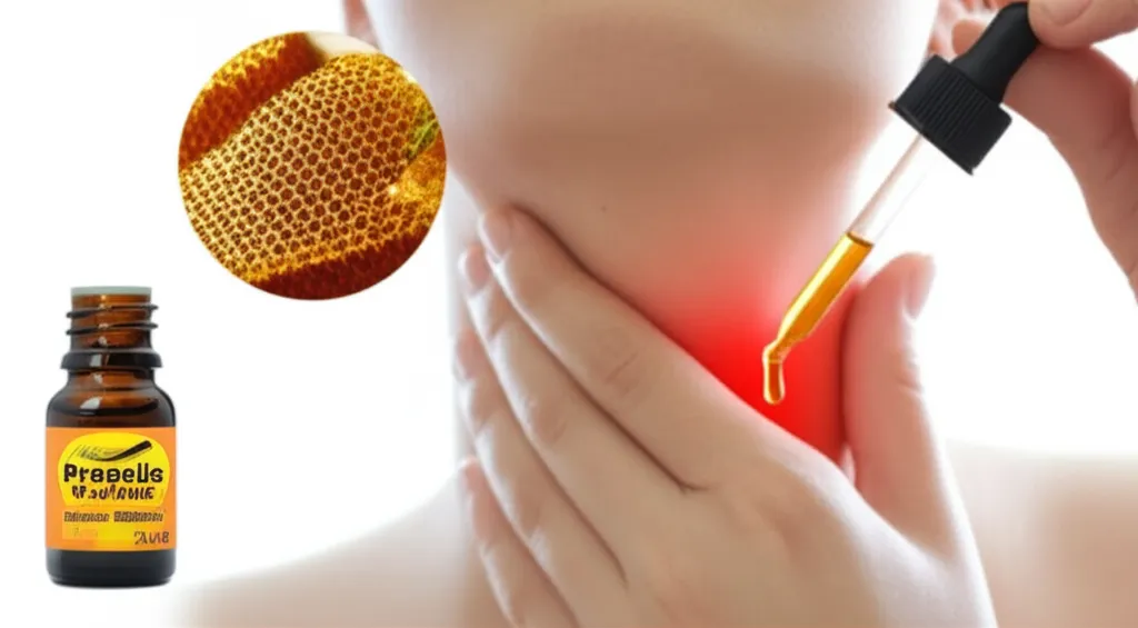 dosis propolis untuk radang tenggorokan