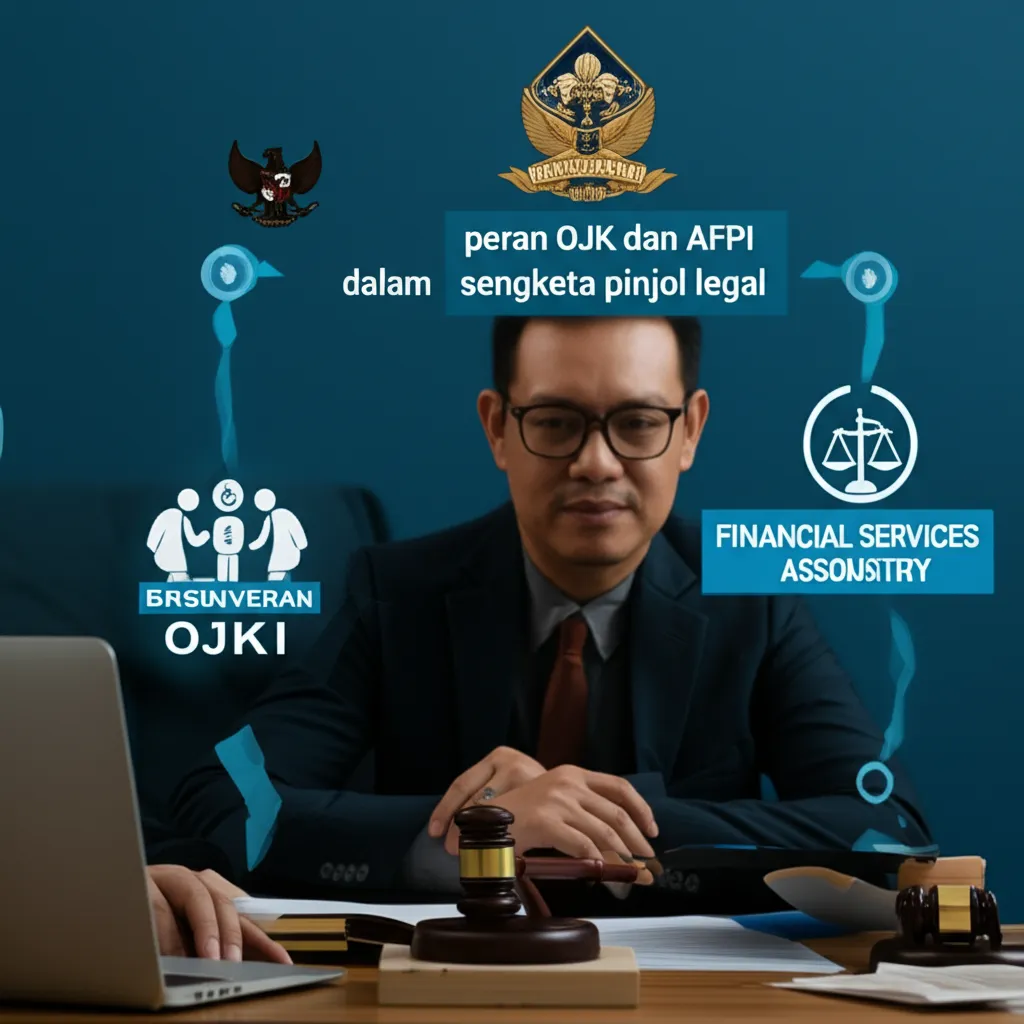 peran OJK dan AFPI dalam sengketa pinjol legal